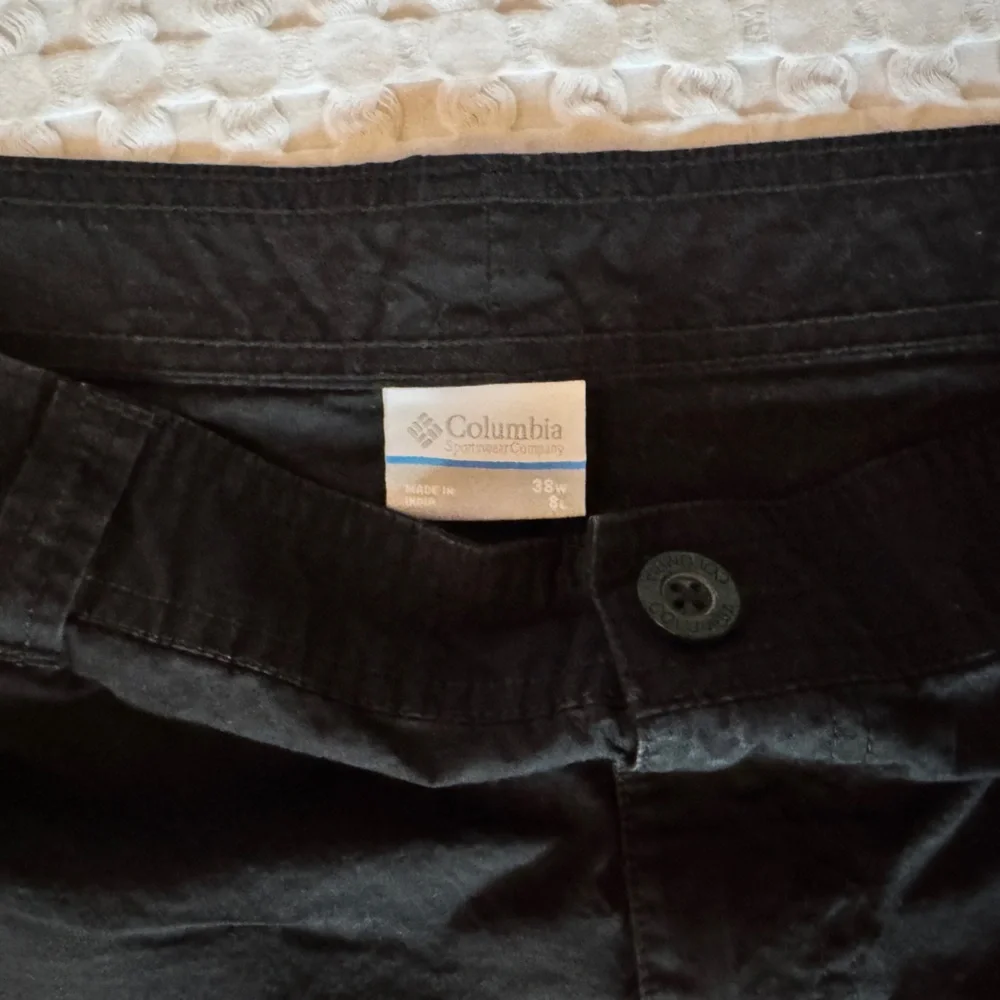 Columbia Sportswear Men’s Black Hiking Fishing Outdoor Shorts 38 Lightweight